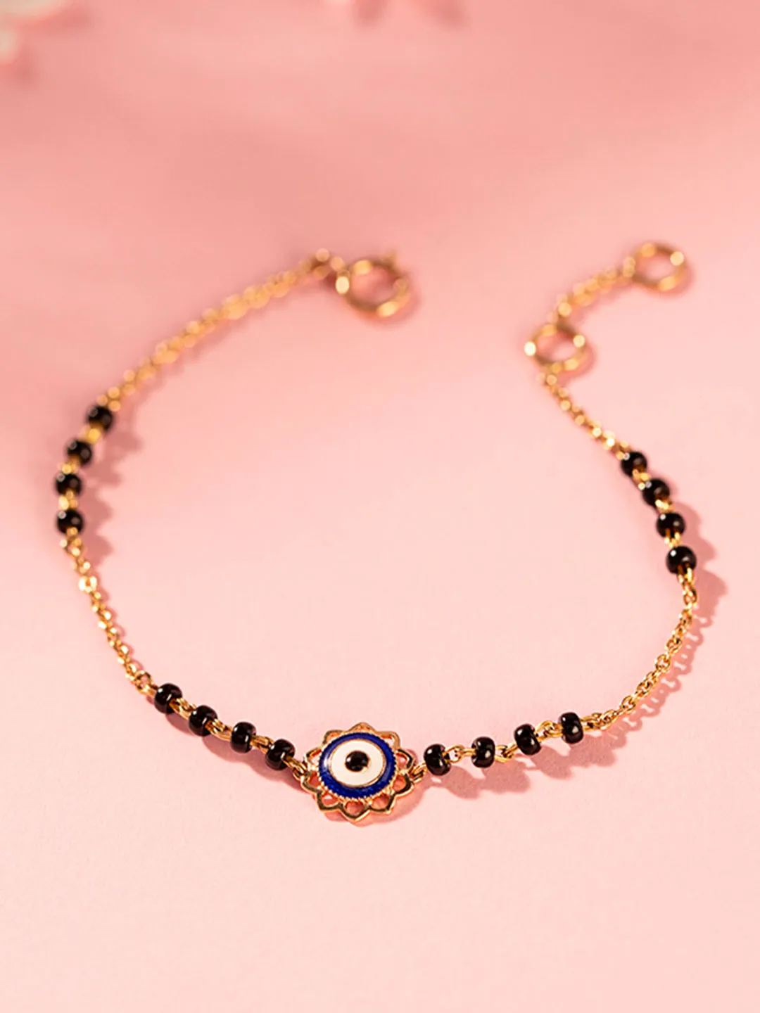 Graceful Evil Eye Mangalsutra Bracelet