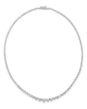 Graduated Diamond Riviera Necklace 12.01ct