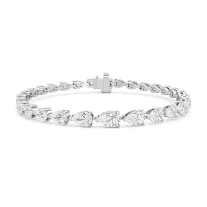 Graduating Pear Tennis Bracelet