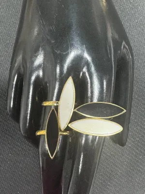 Handcrafted Marquise Onyx Rings