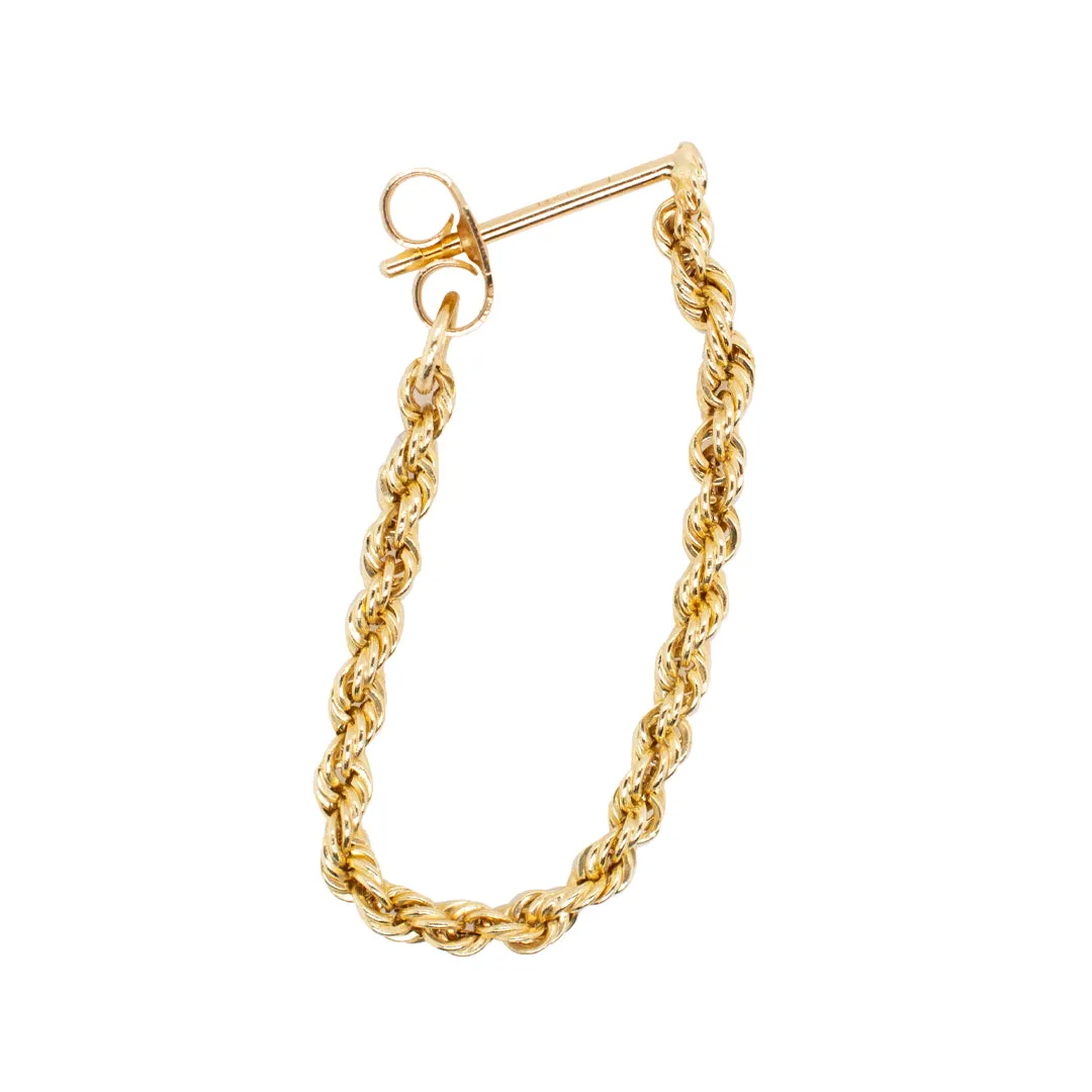 Ladies 14K Yellow Gold Earrings