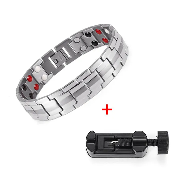 Large 5 Colors FIR Magnetic Titanium Bracelet For Men