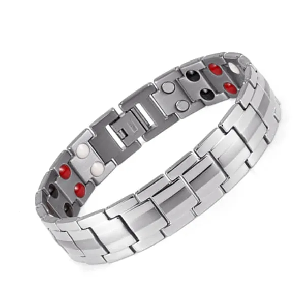 Large 5 Colors FIR Magnetic Titanium Bracelet For Men
