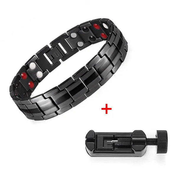 Large 5 Colors FIR Magnetic Titanium Bracelet For Men