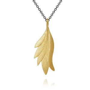 Large Aura 18K Gold Necklace