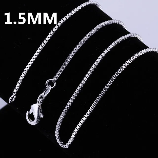 LN019 Lost Money Promotions Free shipping Beautiful fashion Elegant silver color charm chain bead pretty Necklace jewelry ,