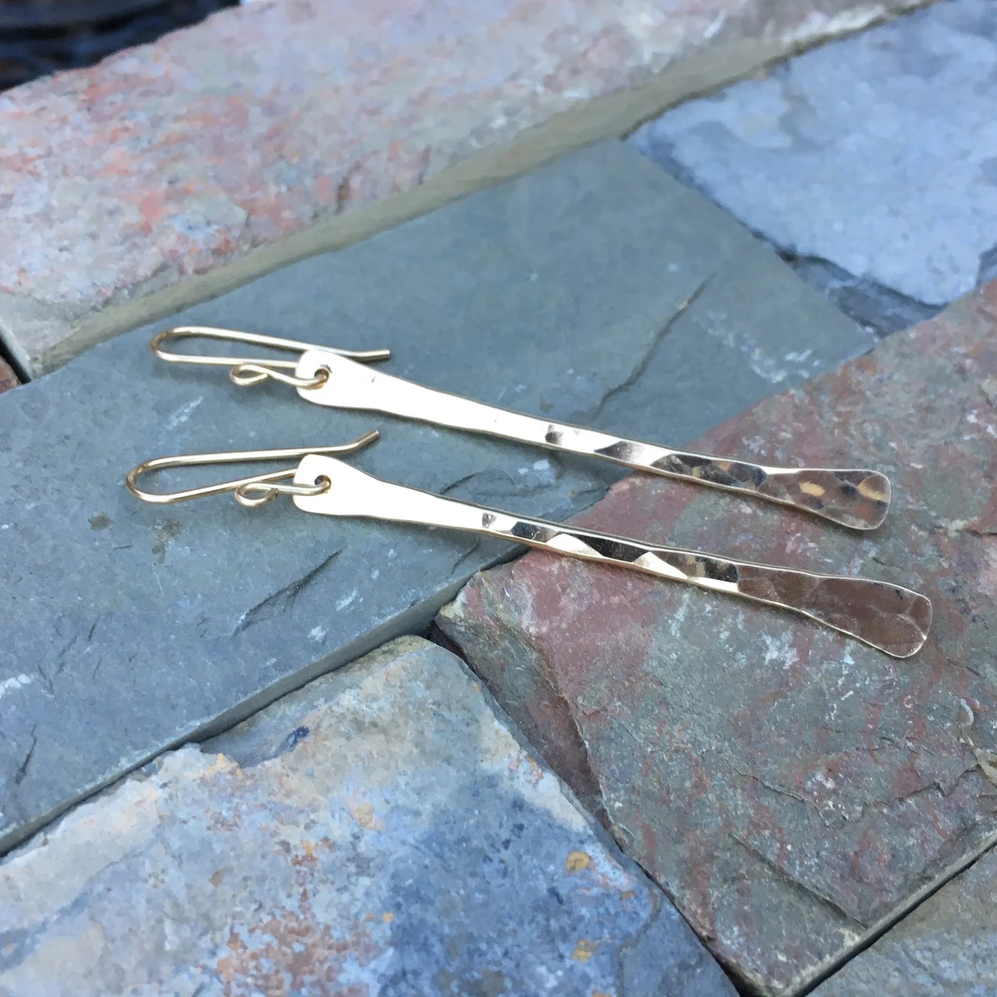 Long Stick Earrings ~ Goldfilled