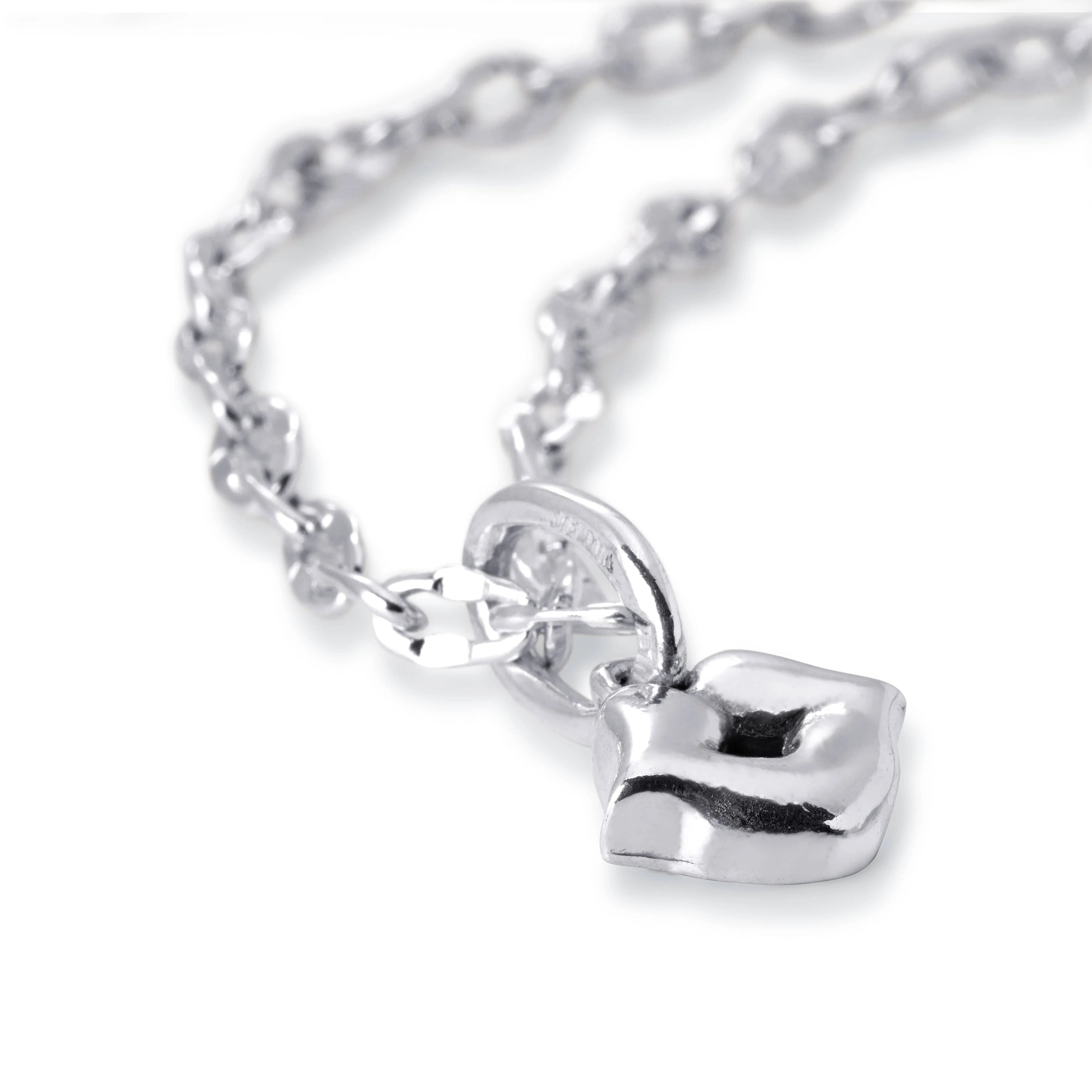 Love Lips Pendant In Sterling Silver, 21mm