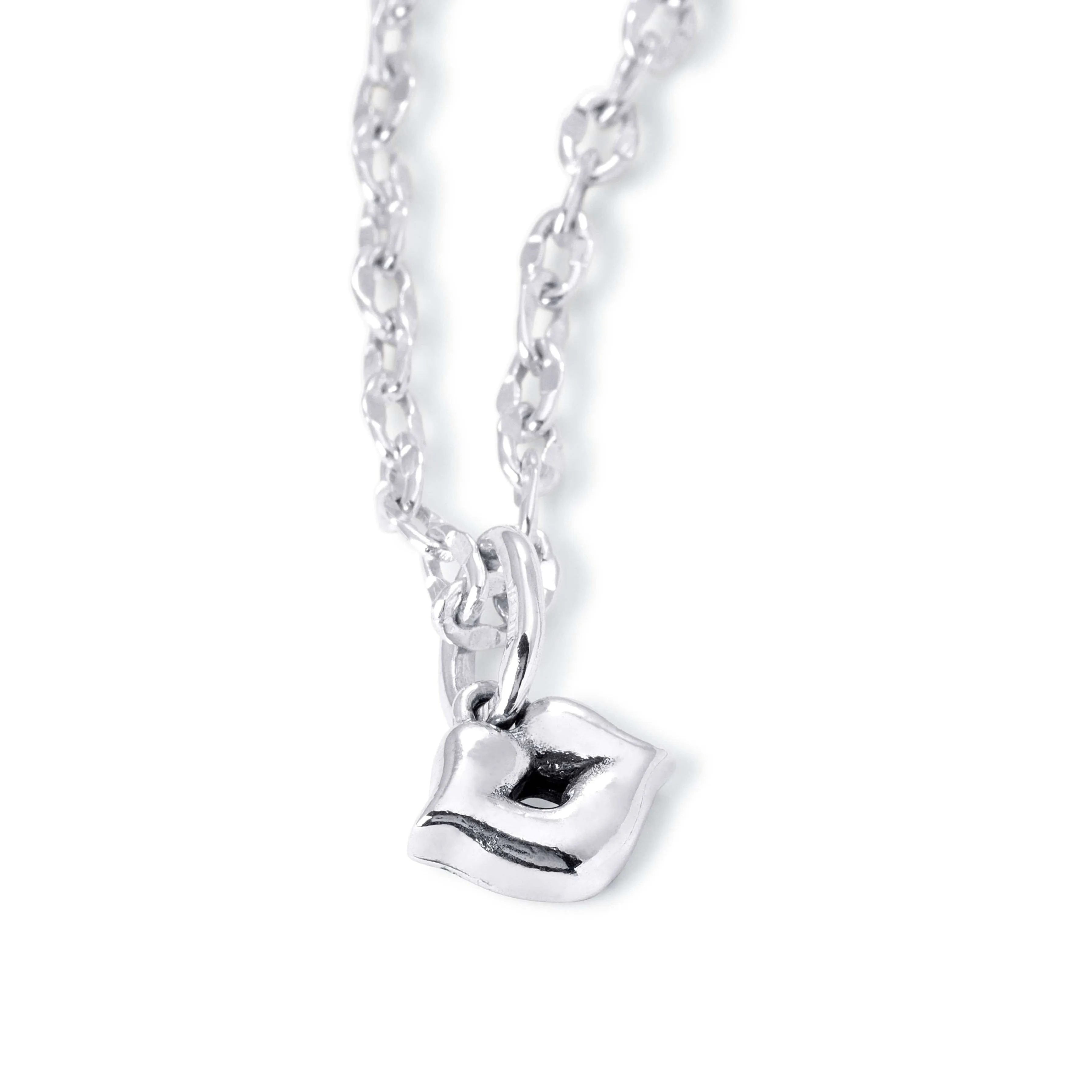 Love Lips Pendant In Sterling Silver, 21mm