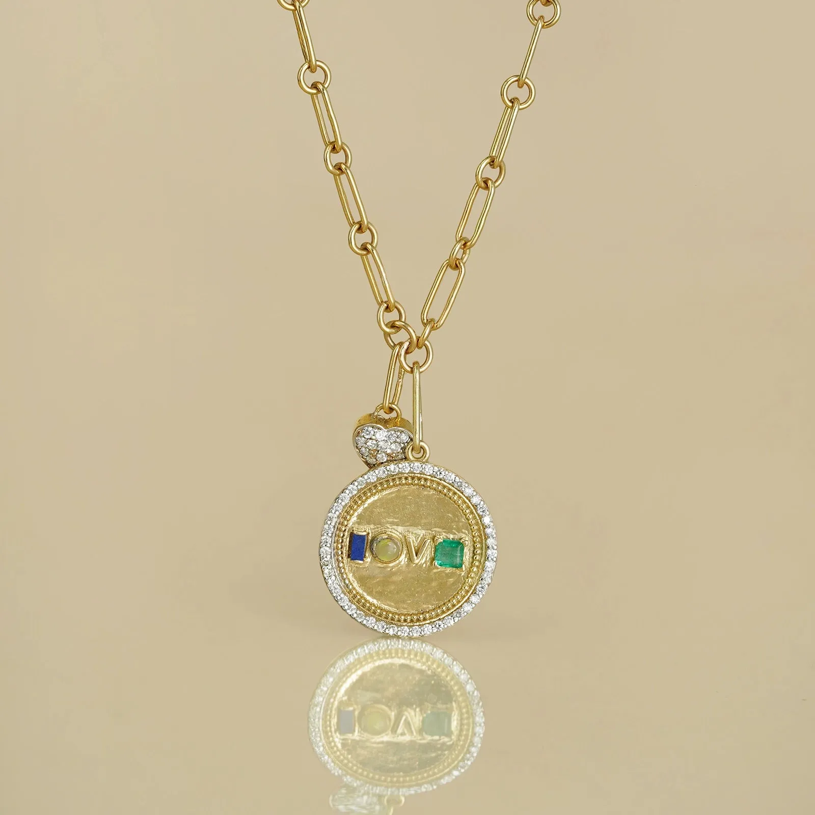 Love Medallion Necklace