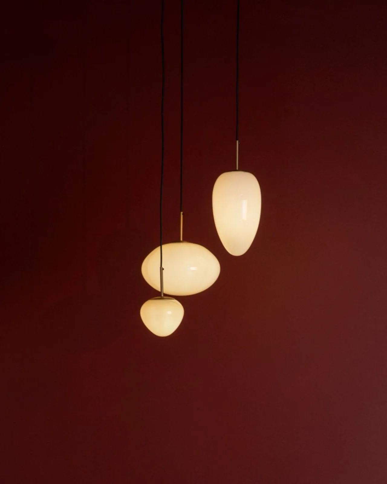 Mellow Teardrop Pendant Light | Translucent