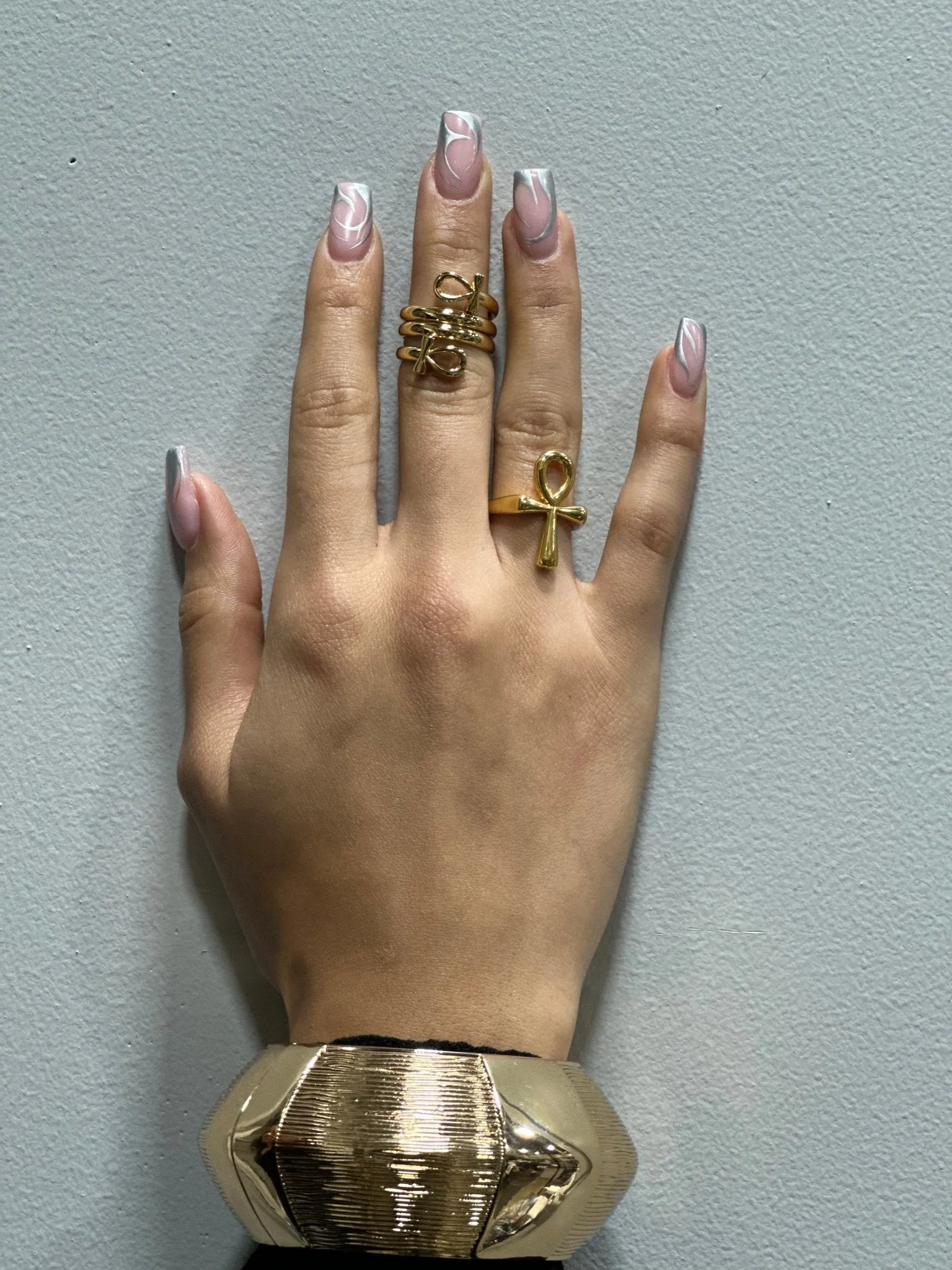 Mini Resizable Ankh Ring