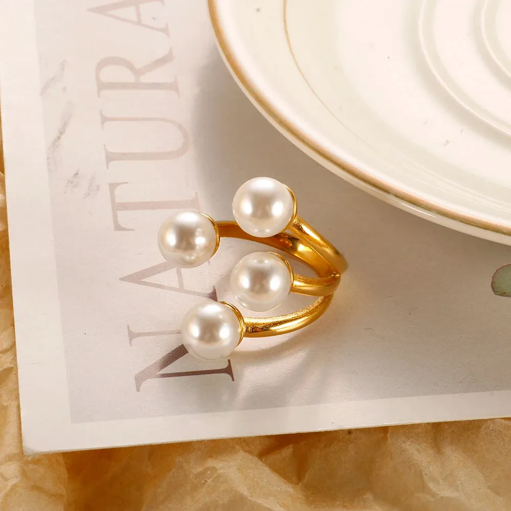 Natural Freshwater Pearl Ring