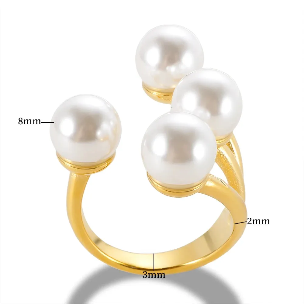 Natural Freshwater Pearl Ring