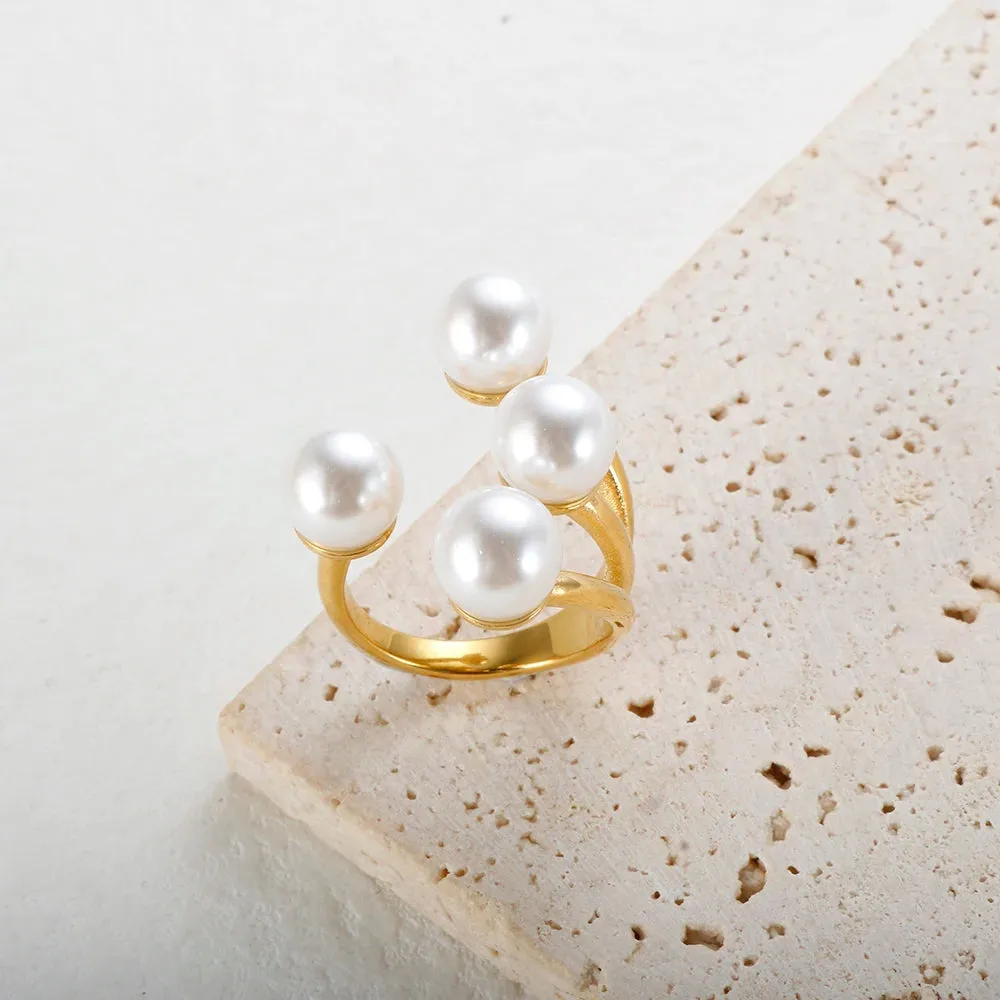 Natural Freshwater Pearl Ring