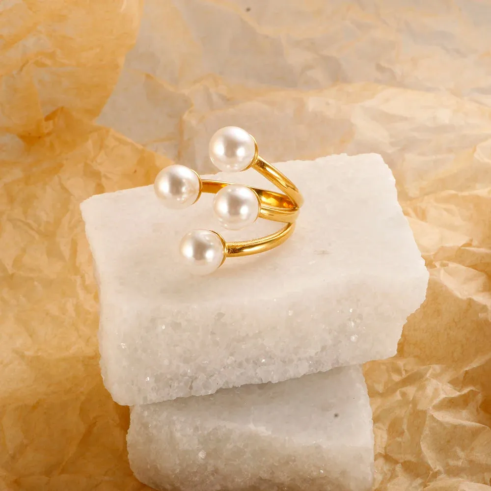Natural Freshwater Pearl Ring