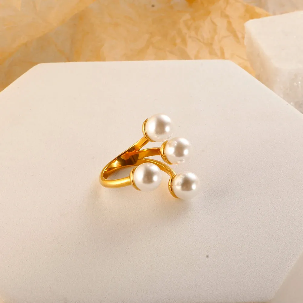 Natural Freshwater Pearl Ring