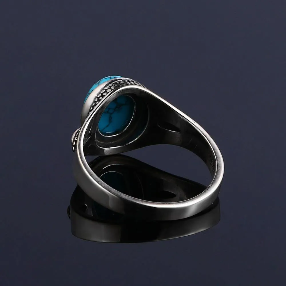 Natural Turquoise Vintage Fine Jewelry Ring