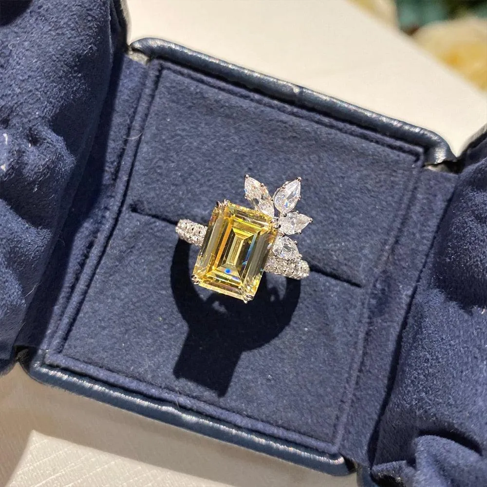 New Arrival Luxury Women AAA  Quality Cubic Zirconia Diamonds Fashion Ring