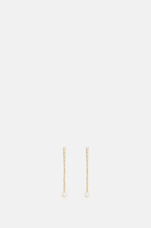 Odile Chandelier Gold Earrings