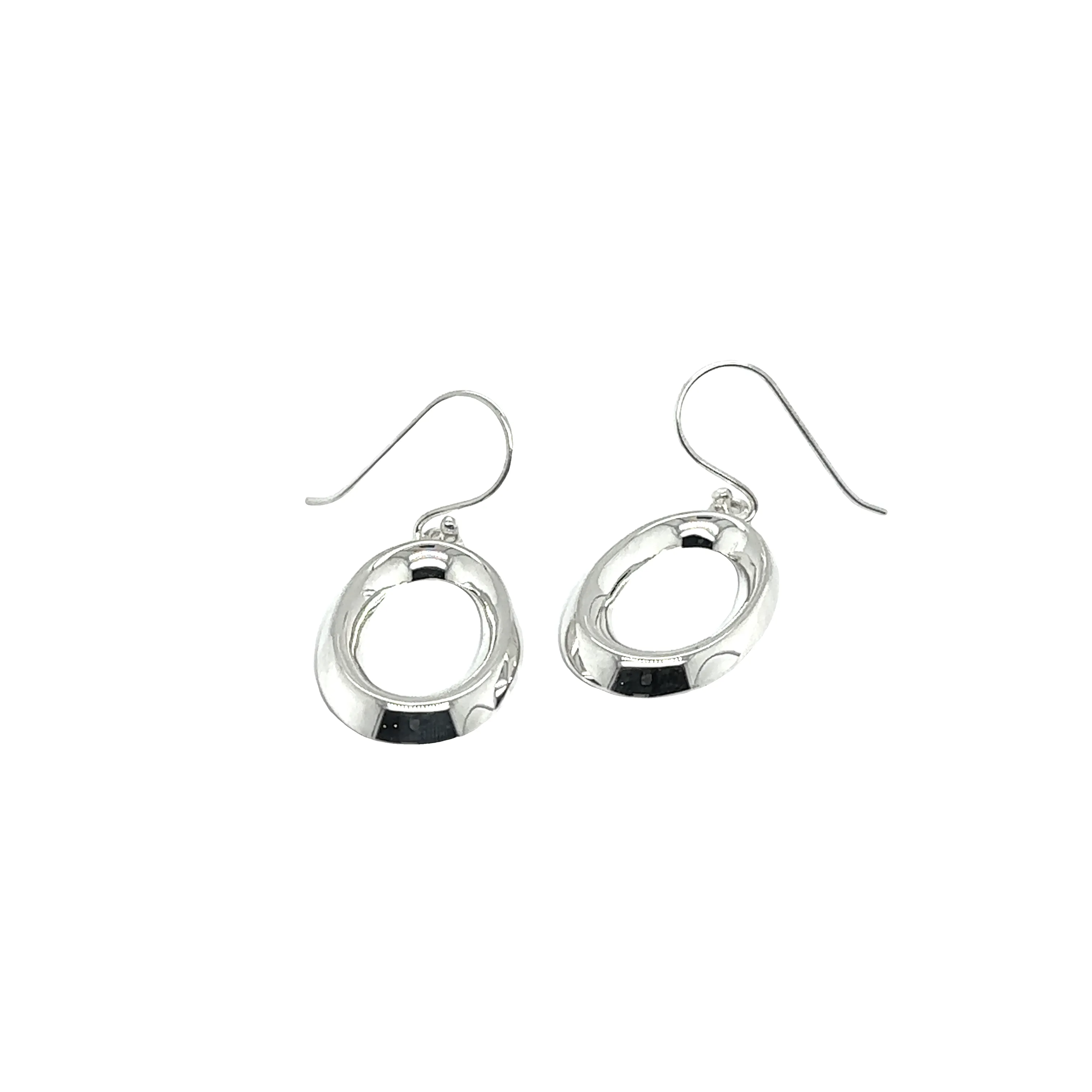 Open Teardrop Earrings