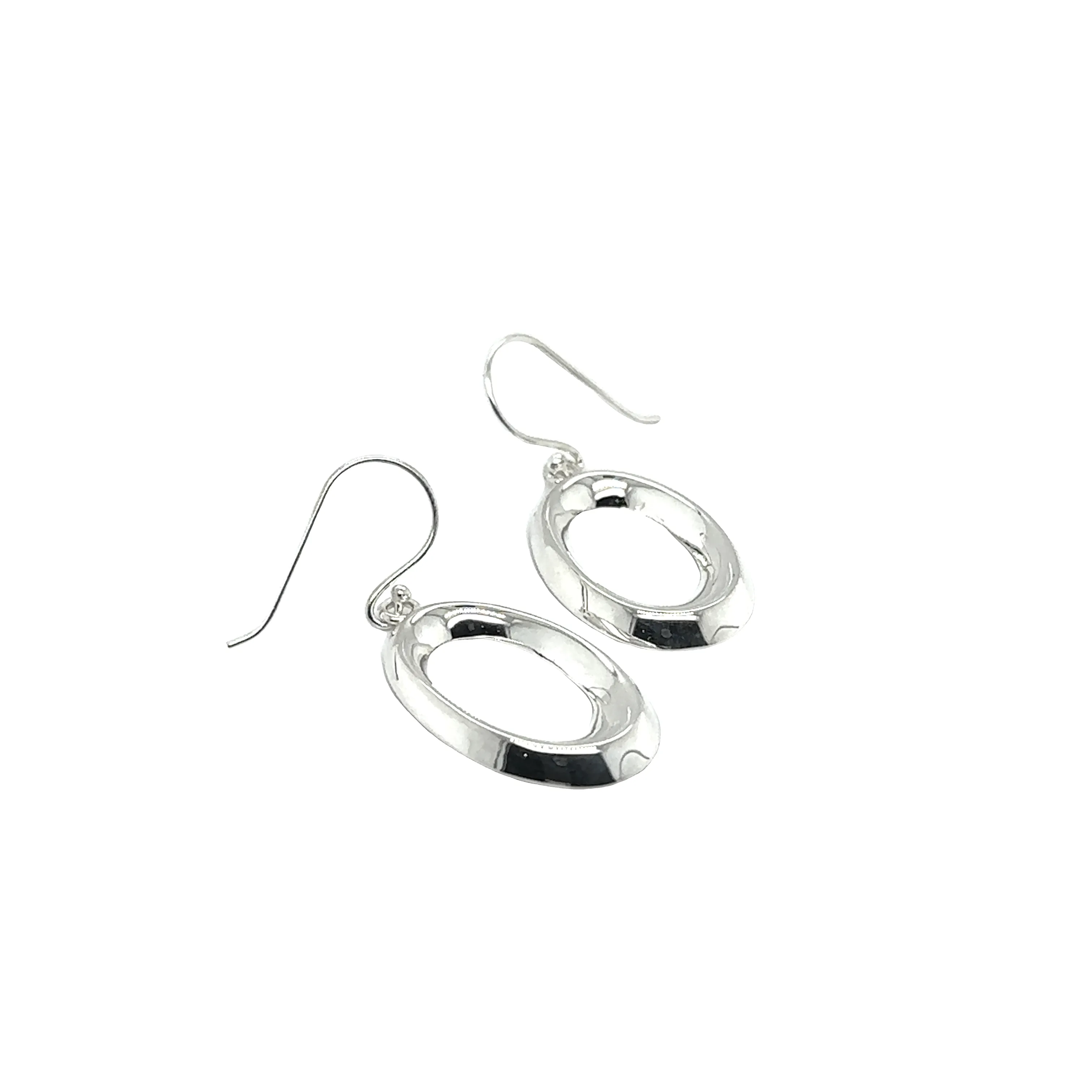 Open Teardrop Earrings