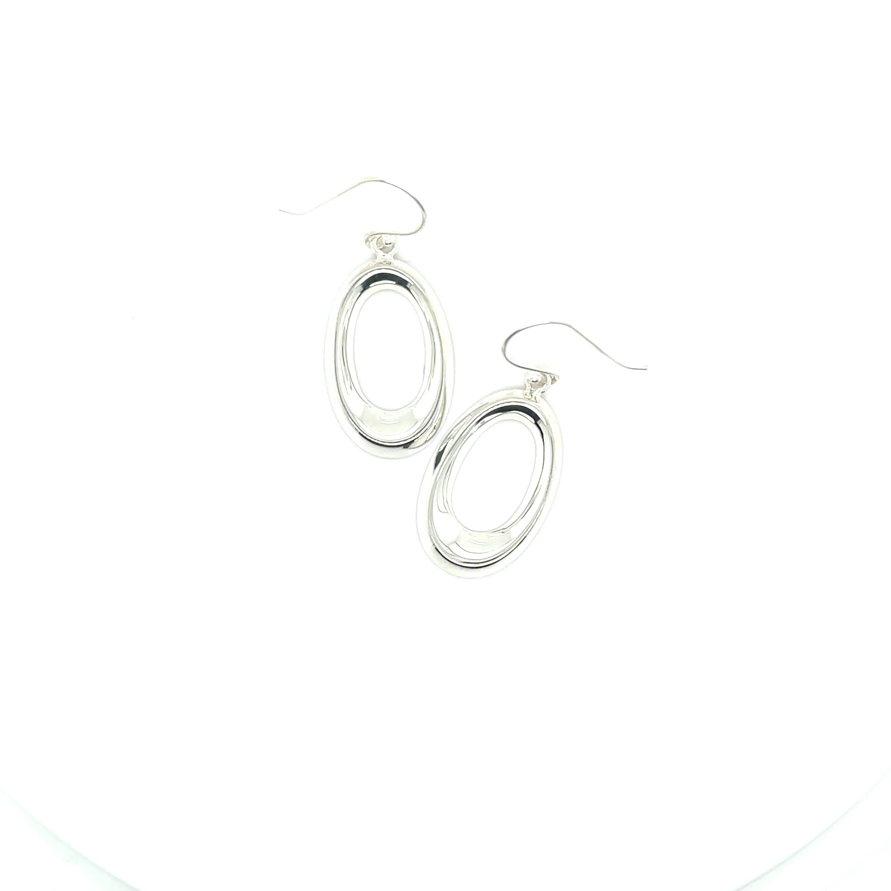 Open Teardrop Earrings