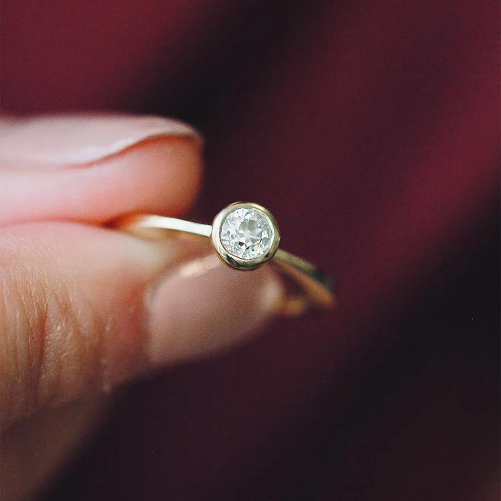 Padma Antique Diamond Ring