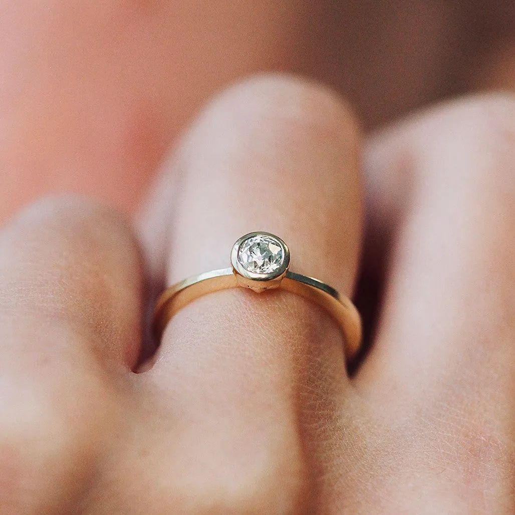 Padma Antique Diamond Ring