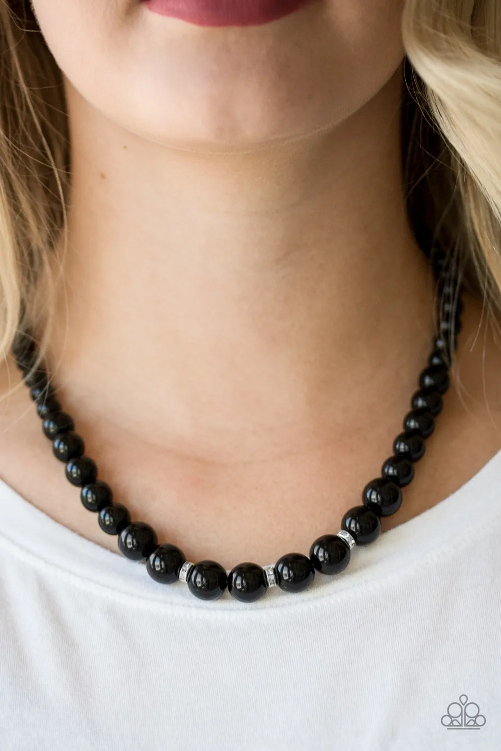 Paparazzi Royal Romance Necklace Black & Radiantly Royal Bracelet Black