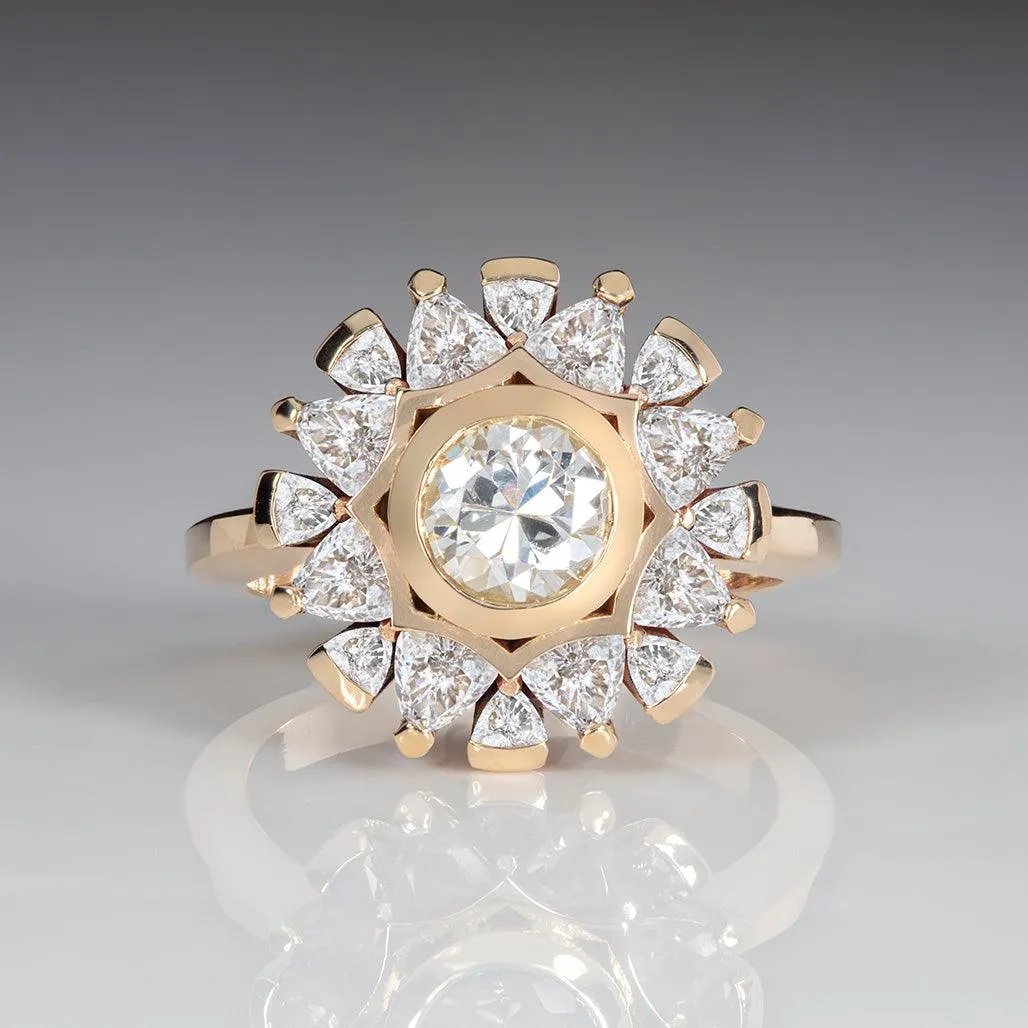 Parnasi Mandala Diamond Cocktail Ring