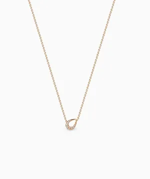 Pera Giro Diamond Necklace, Rose Gold