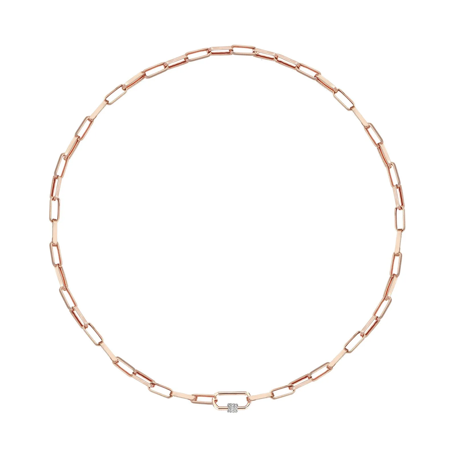 Rectangle Chain Necklace