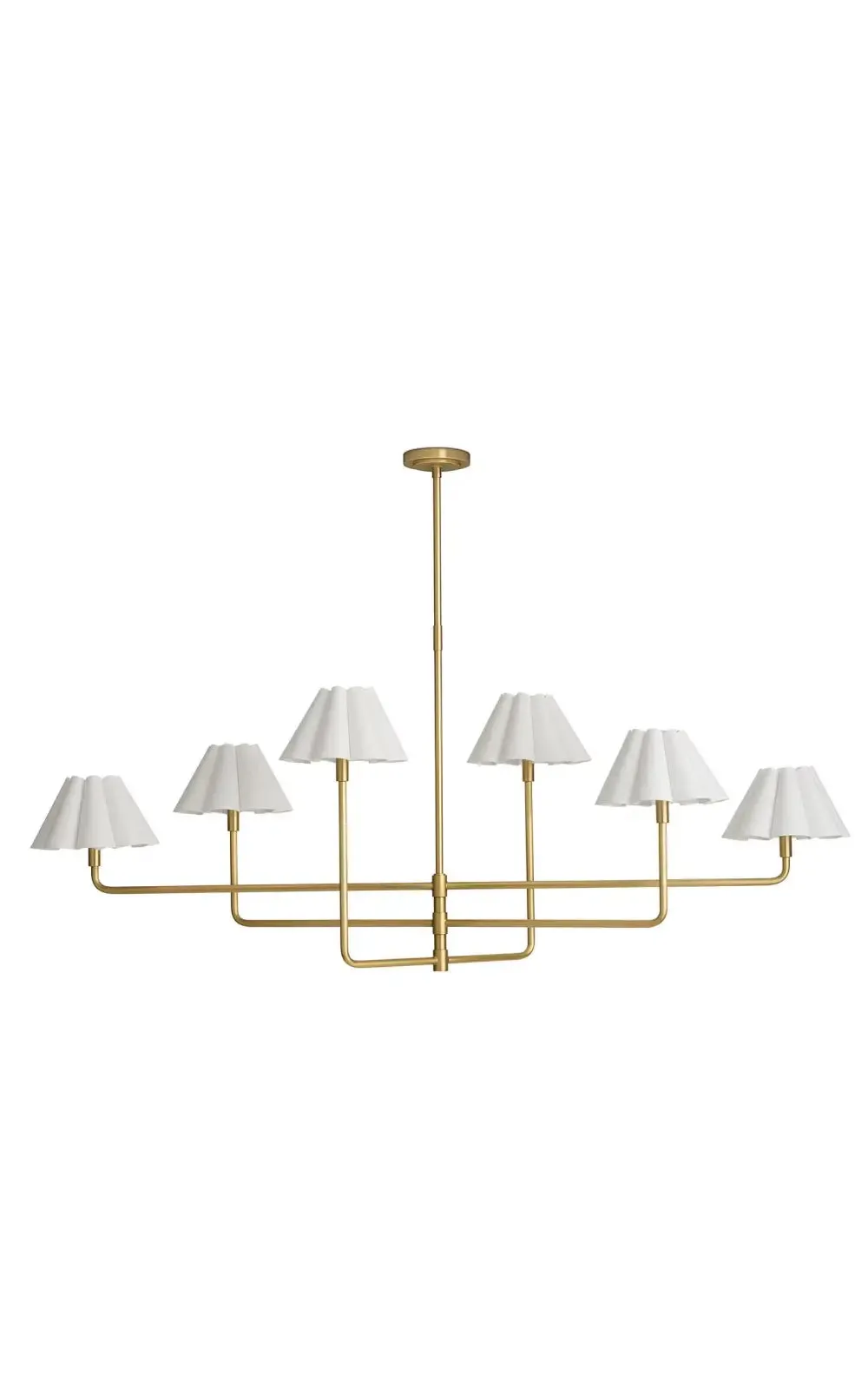 Regina Andrew Polly Chandelier - White - 2 Finishes
