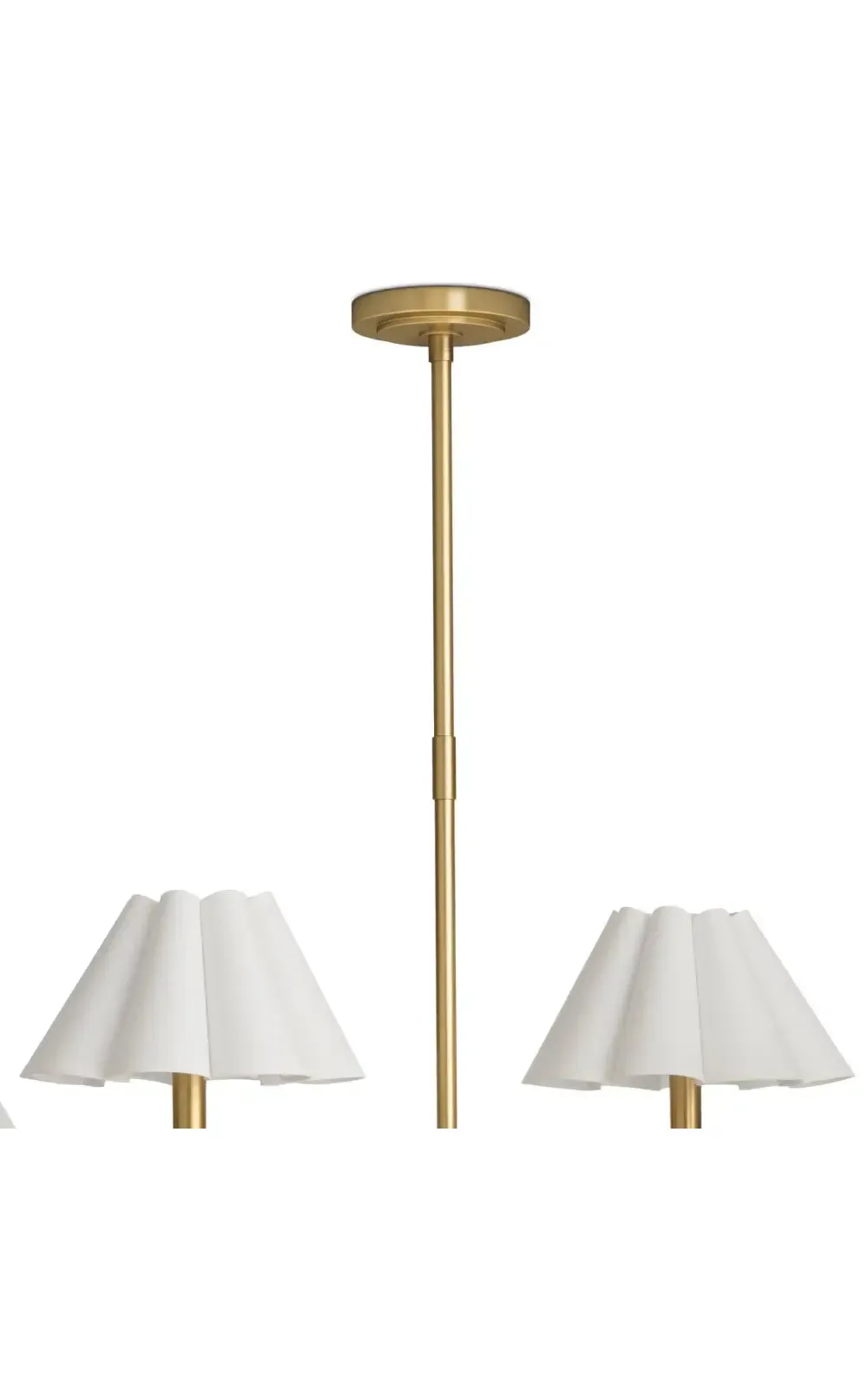 Regina Andrew Polly Chandelier - White - 2 Finishes