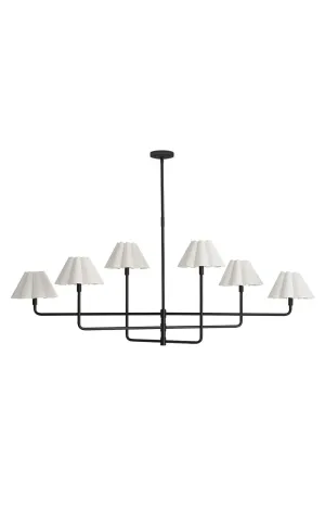 Regina Andrew Polly Chandelier - White - 2 Finishes