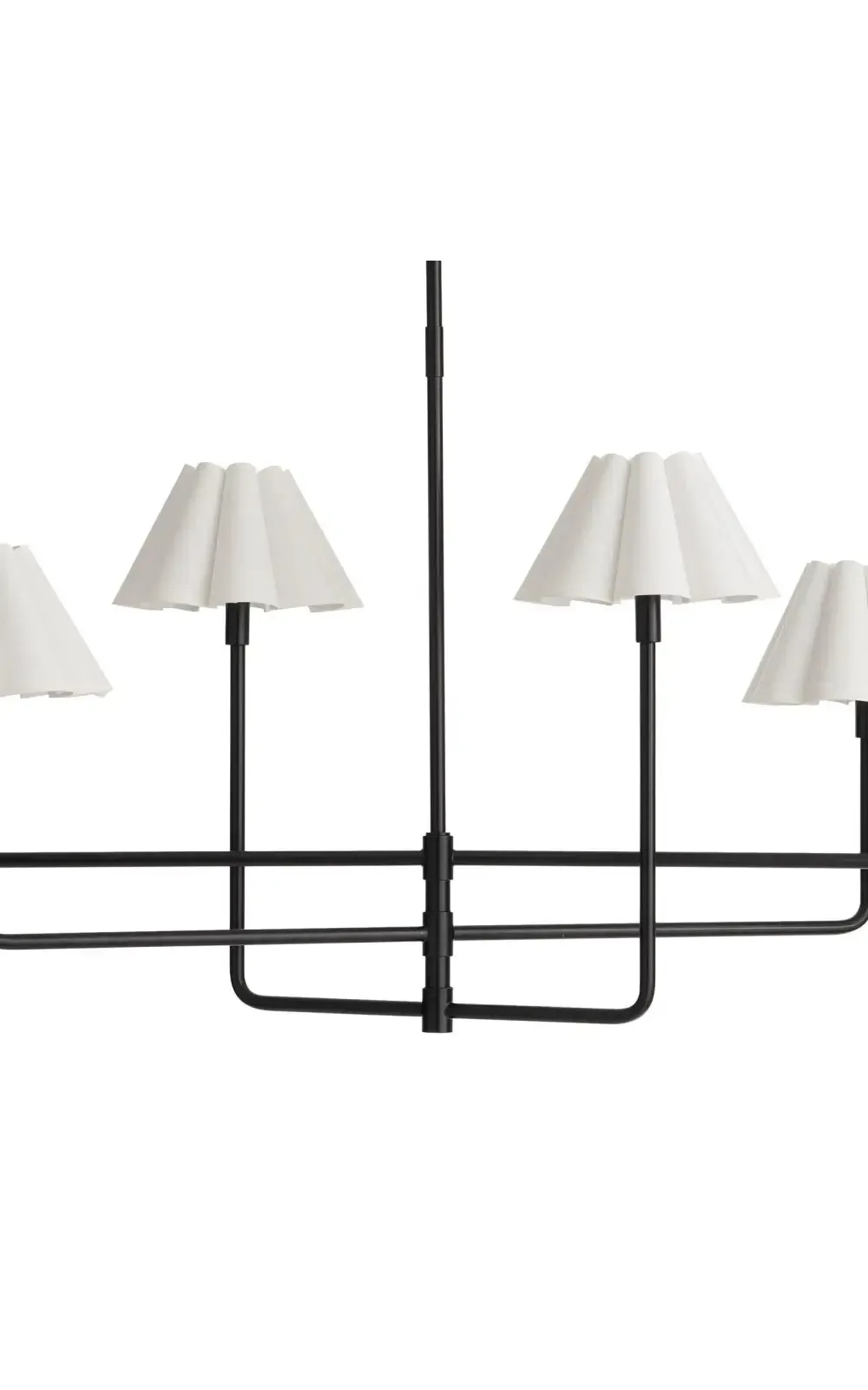 Regina Andrew Polly Chandelier - White - 2 Finishes