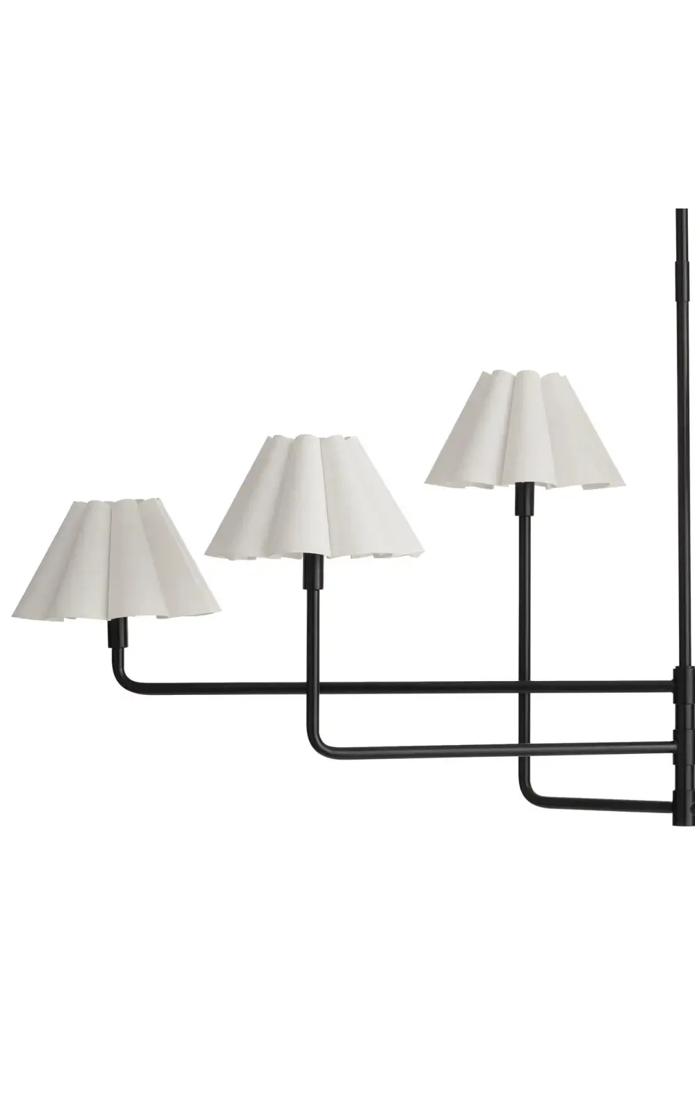 Regina Andrew Polly Chandelier - White - 2 Finishes