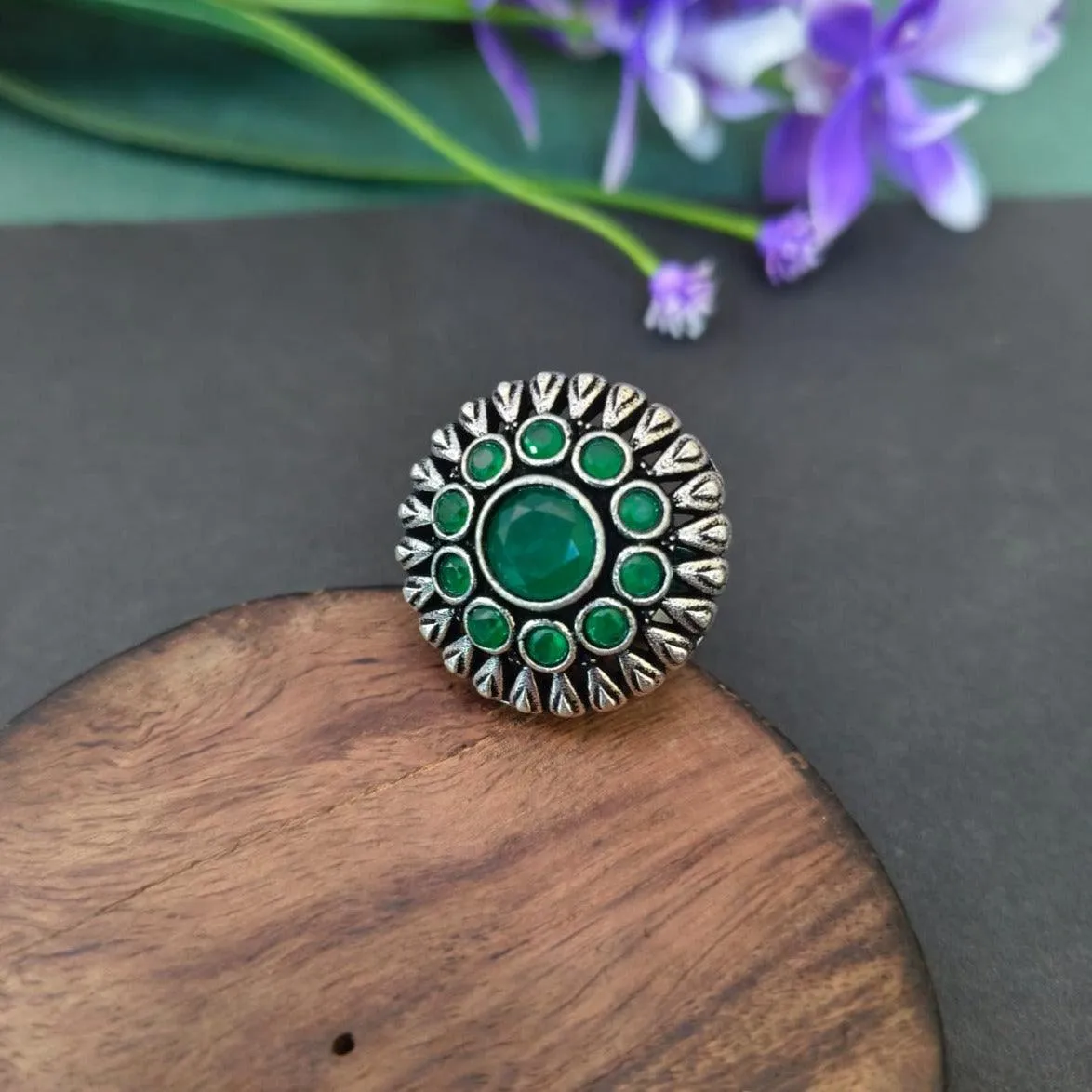 Rounded Oxidised Rings | Sarichka