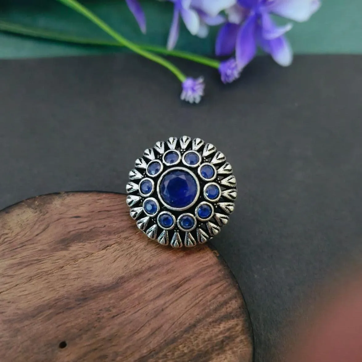 Rounded Oxidised Rings | Sarichka