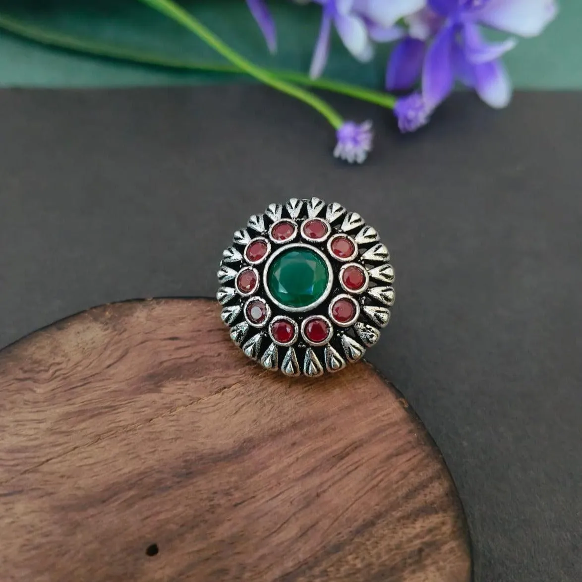 Rounded Oxidised Rings | Sarichka