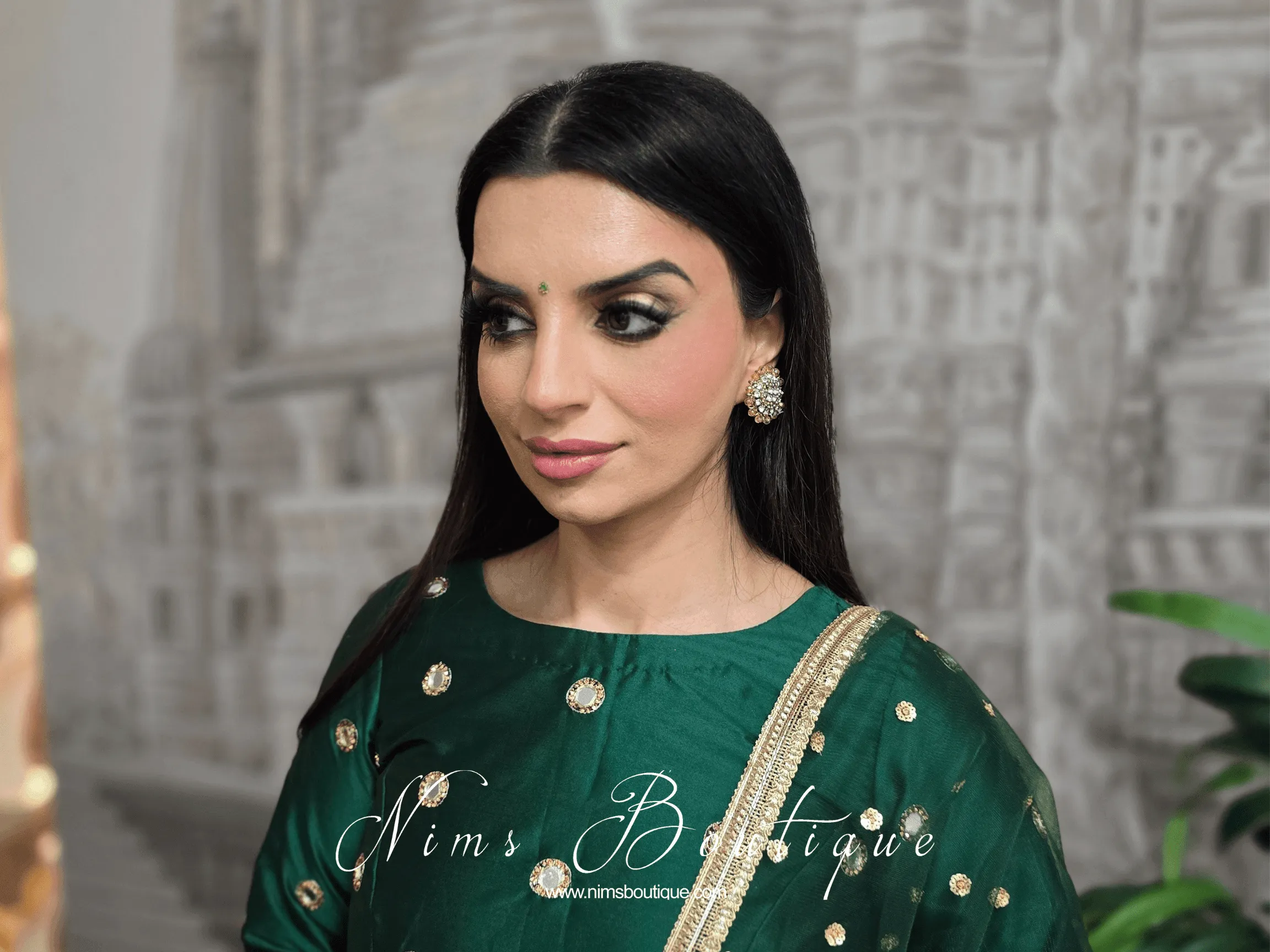 Royal Gold Stud Earrings