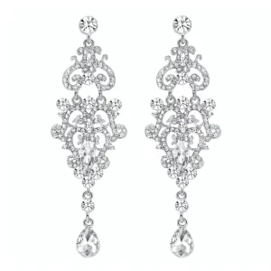 Silver Chandelier Earrings