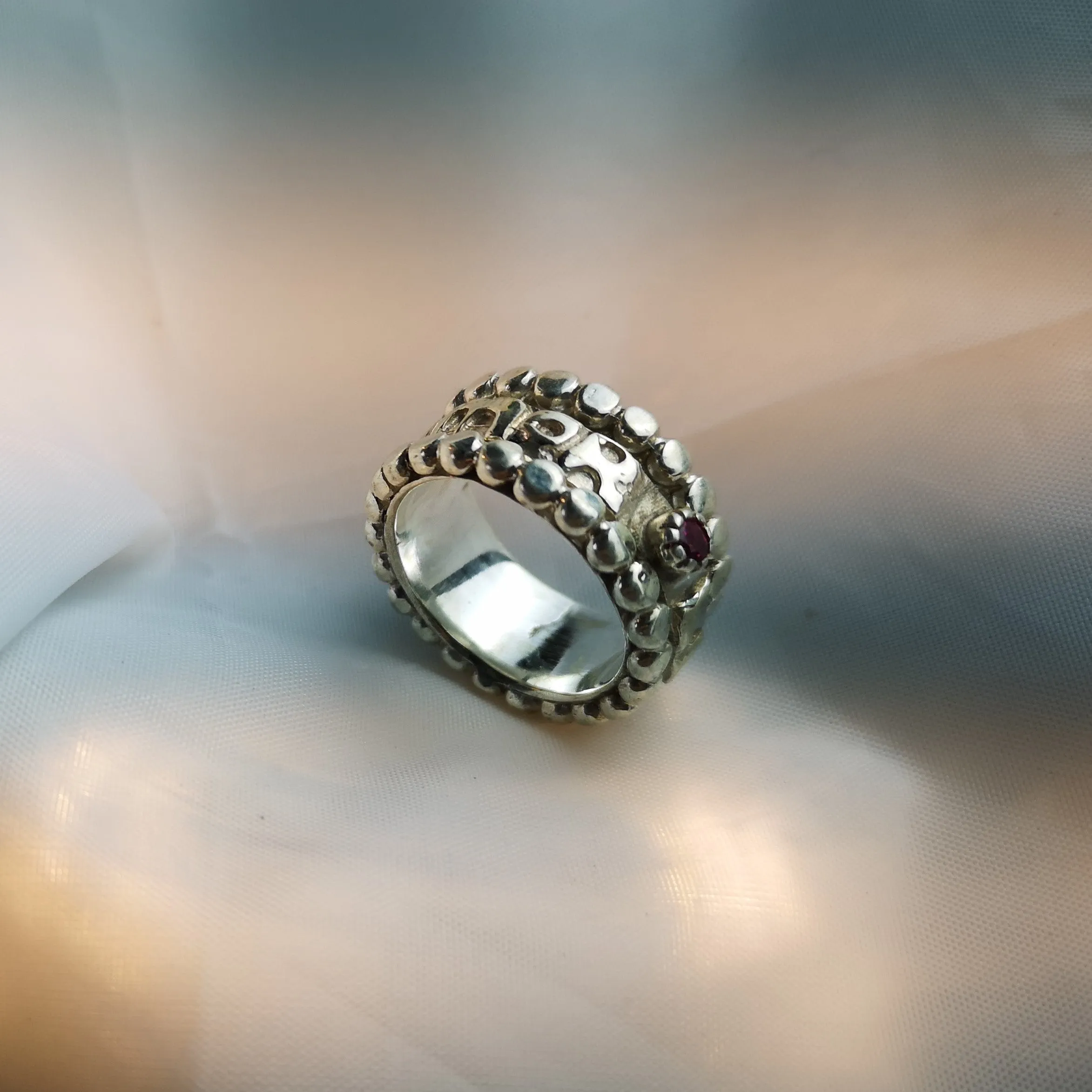 Silver Love Ring