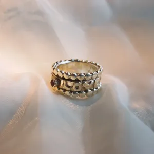 Silver Love Ring