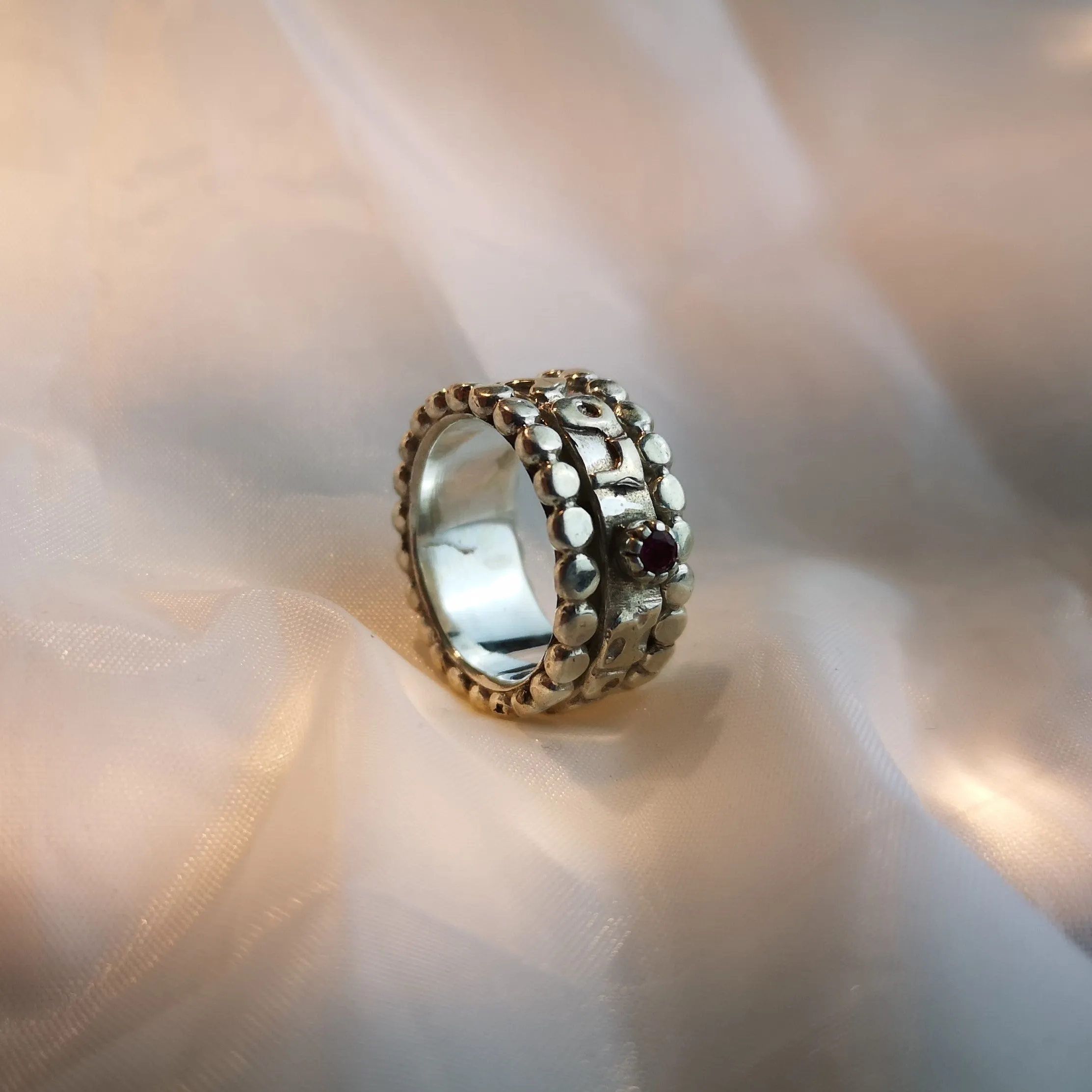 Silver Love Ring