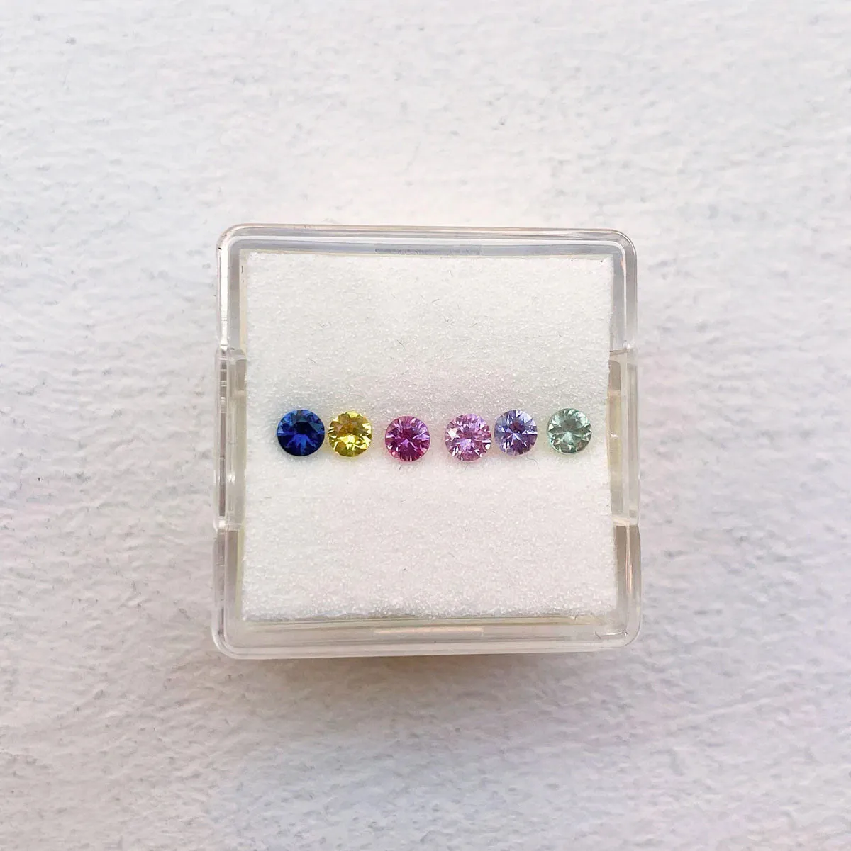 Silver Tiny Sapphire