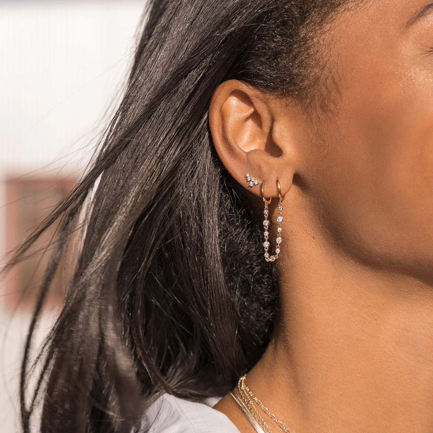 Simple CZ Cluster Stud