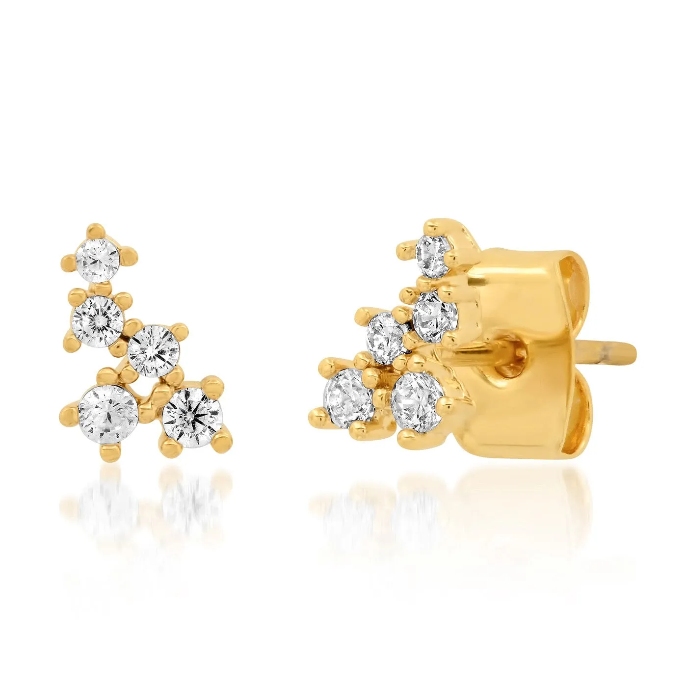 Simple CZ Cluster Stud