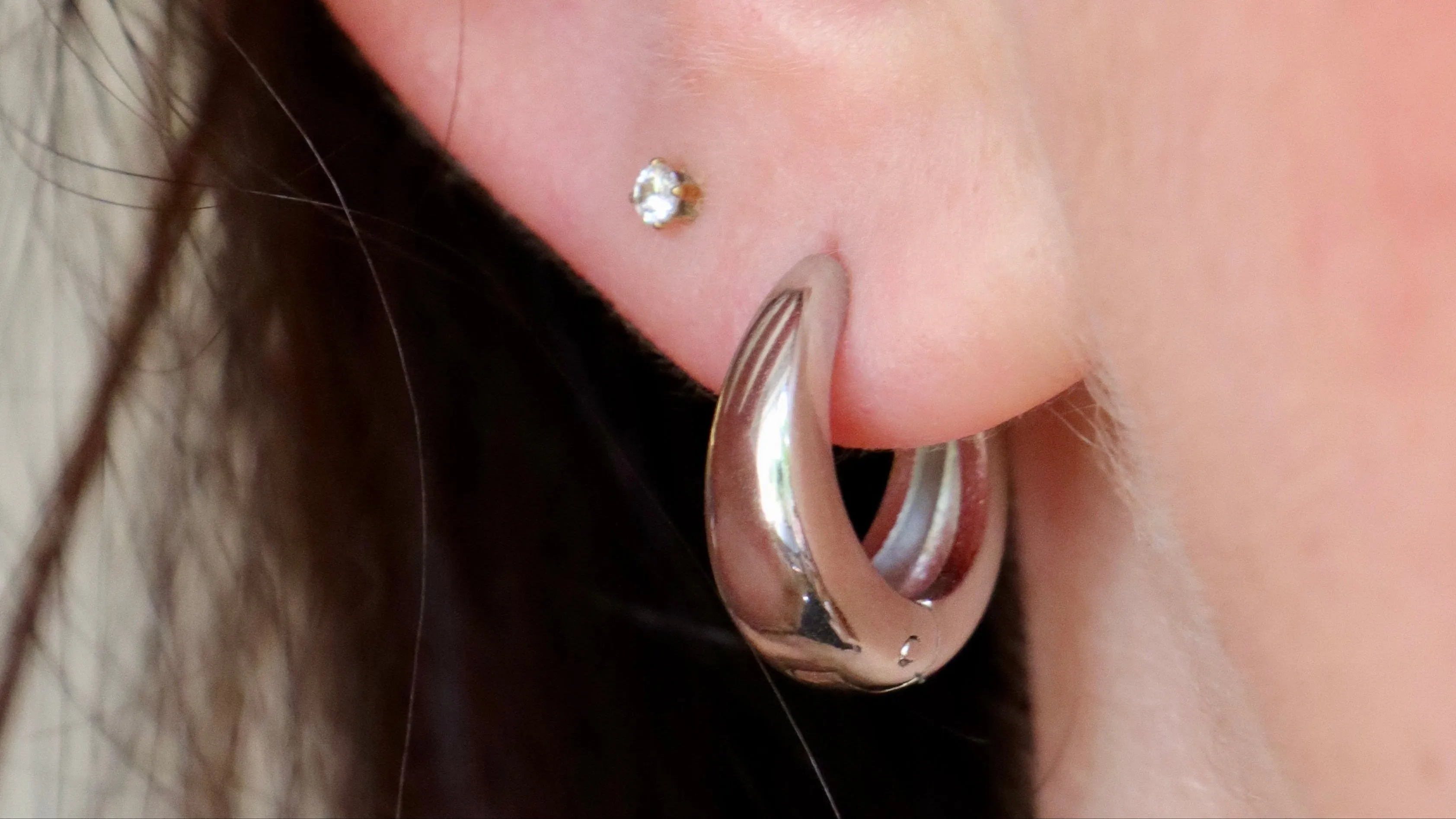 Simple Gold Hoops